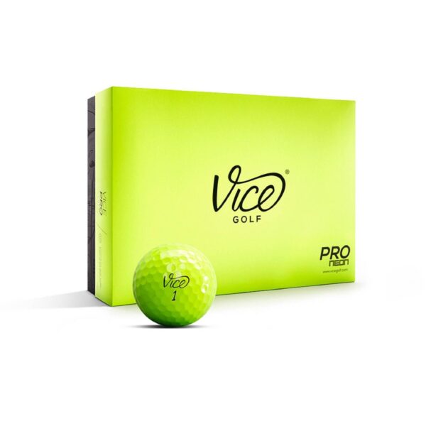 Vice Pro Golf Balls - Neon Lime
