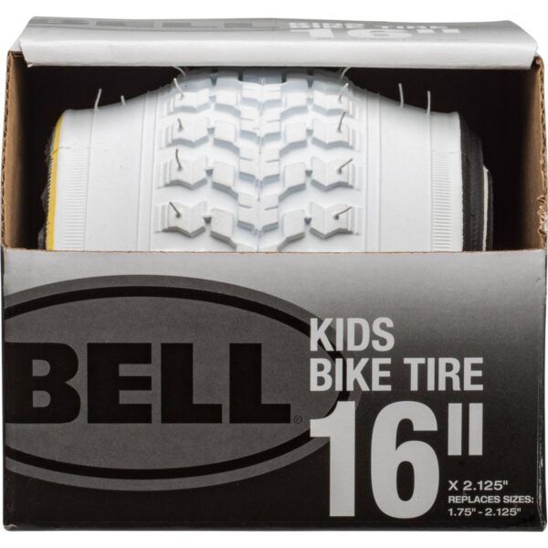 Bell 16" Kids' Bike Tire - White
