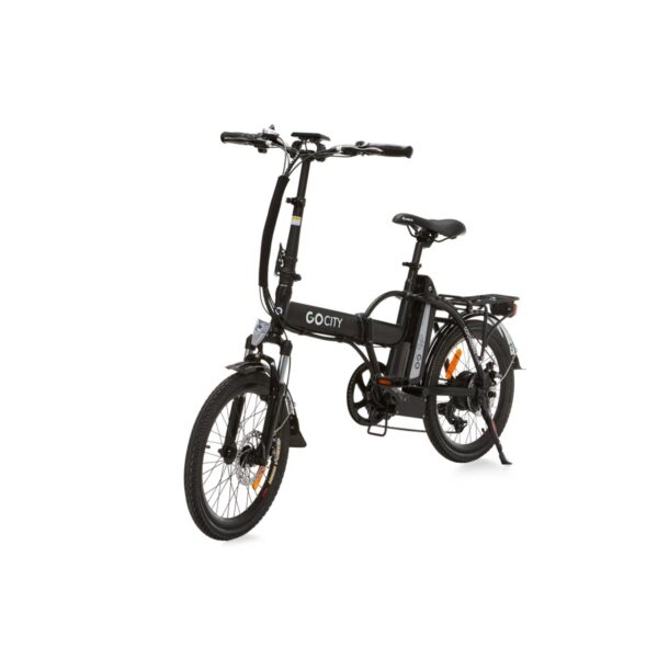 Go Power Bike 20" Go City Electric Folding Bike - Black
