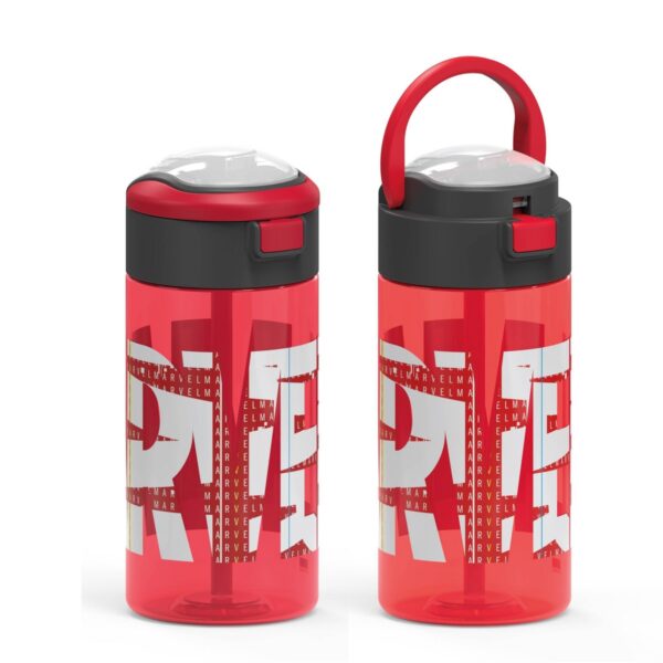 Marvel 18oz Plastic Flex Sip Water Bottle - Zak Designs