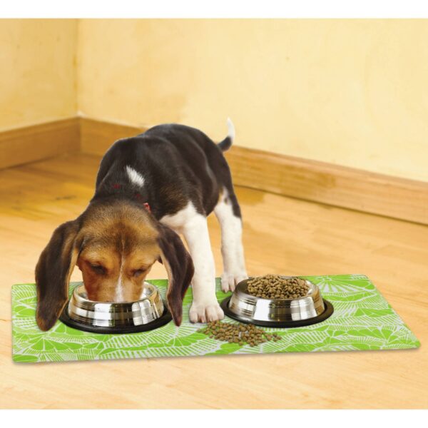 Drymate Dog and Cat Feeding Placemat - Surf Green