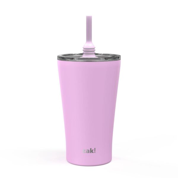 Zac Designs 20oz Stainless Steel Double Wall Vacuum Tumbler Lilac