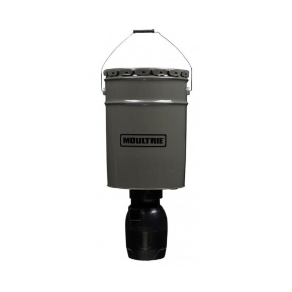 Moultrie 13282 6.5 Gallon Directional Hanging Bucket Auto Timer Game Deer Feeder