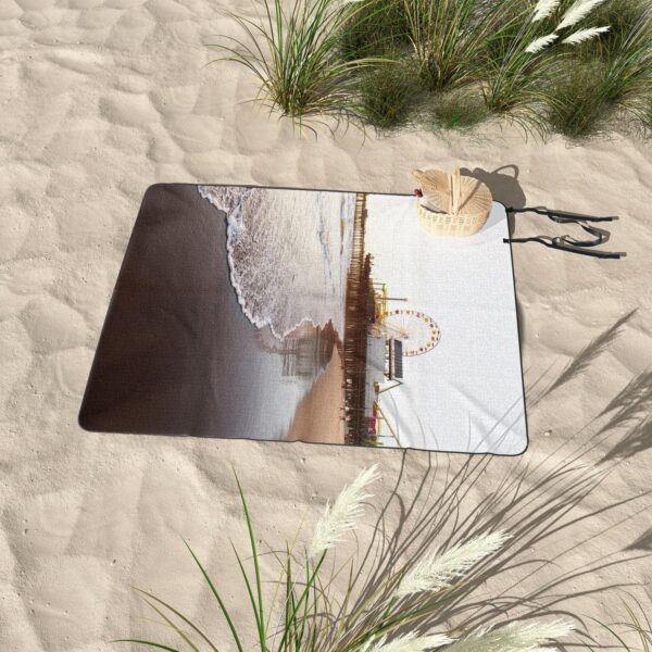 Bree Madden Santa Monica Sunset Picnic Blanket - Deny Designs