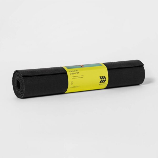Yoga Mat 5mm Gray - All in Motion™