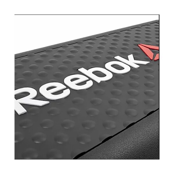 Reebok Mini Aerobic Exercise Step Platform Versatile Home Gym Workout Equipment for All Skill Levels, Black