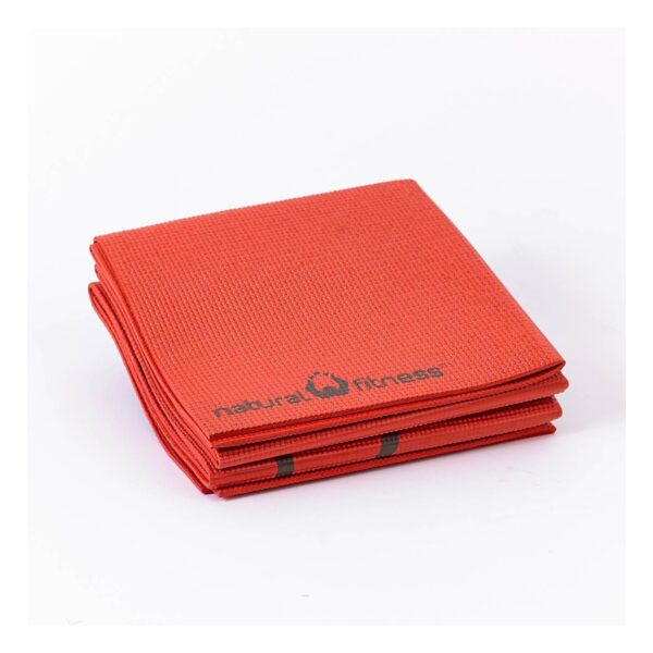 Natural Fitness Lifeline Folding Yoga Mat - Red (4mm)
