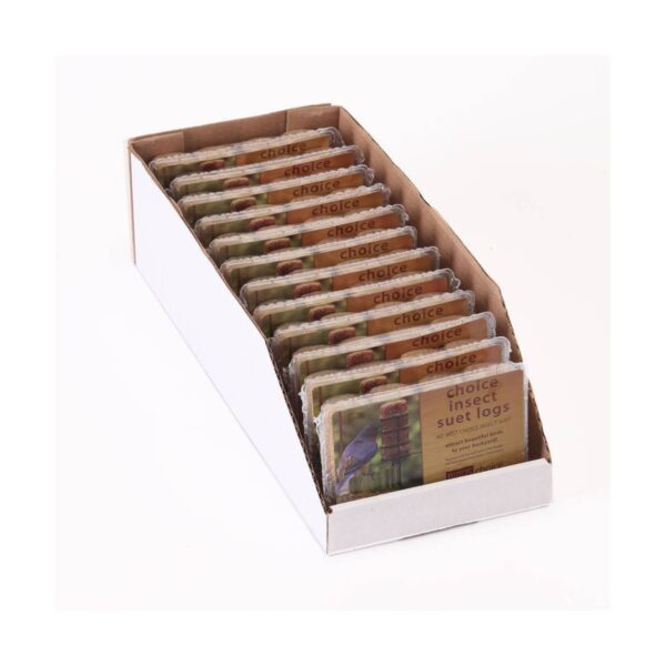 Birds Choice CIL12 Choice Insect Suet Logs Case of 12