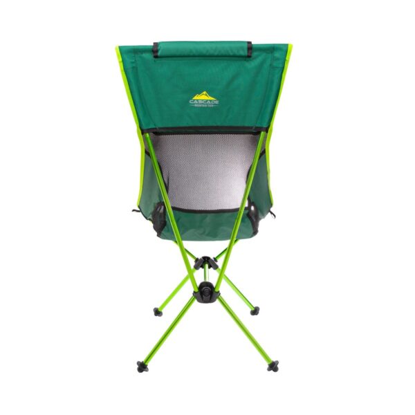 Cascade Mountain Tech High Back Camp Chair - Green