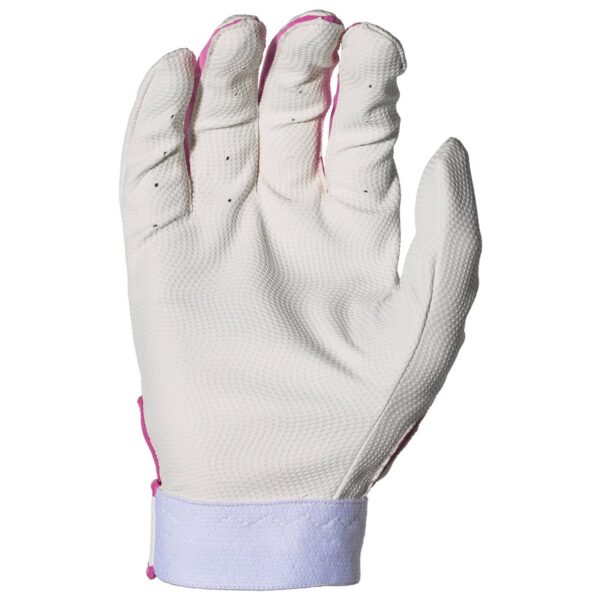 Franklin Sports Tee ball Flex Series Batting Gloves - White/Pink - Youth X-Small