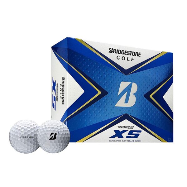 Bridgestone 2020 Tour B XS Reactive Urethane Distance White Golf Balls (2 Dozen)