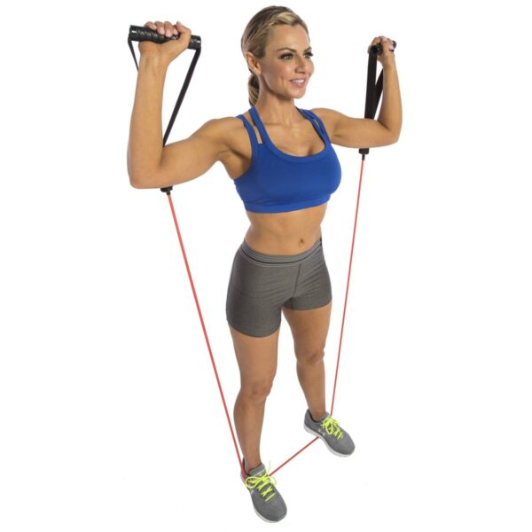 GoFit Power Tube with Handle Medium - Red