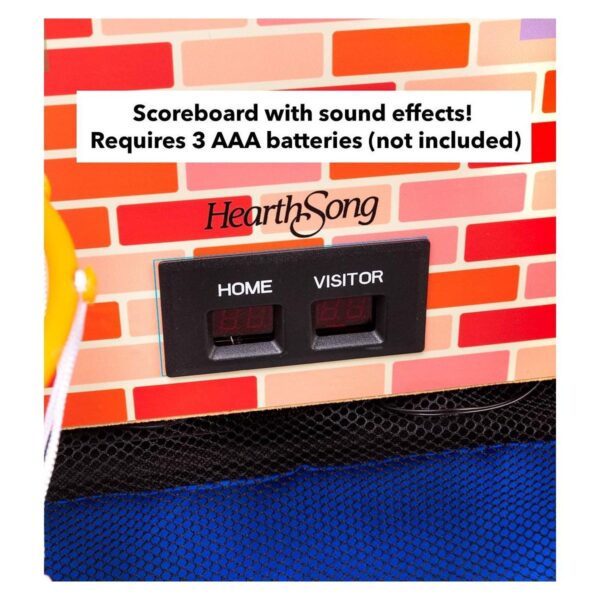 HearthSong Over-the-Door Dual Electronic Basketball Game with Sound Effects