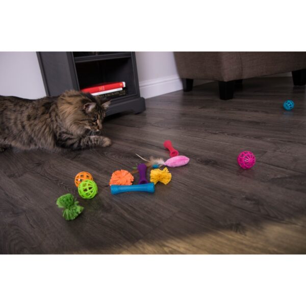 SmartyKat Smarty Stash Variety Cat Toy - 13pk