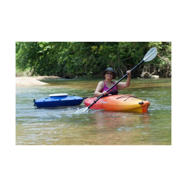 CreekKooler Portable Floating Insulated 30 Quart Kayak Beverage Cooler, Tan