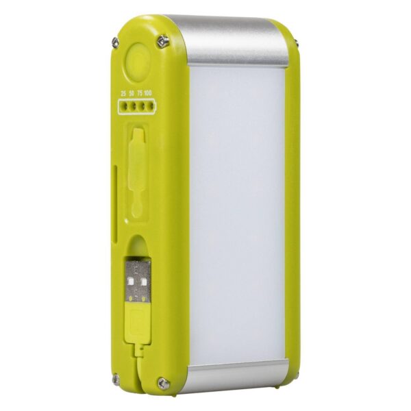 Life Gear 150 Lumens USB Rechargeable Multi Function LED Lantern Power Bank