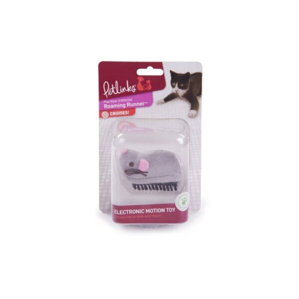 Petlinks Roaming Runner Mouse Electronic Motion Cat Toy