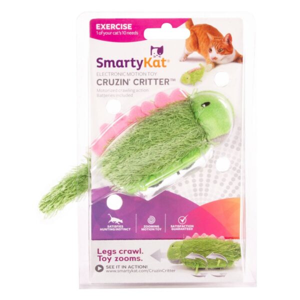 SmartyKat Cruisin Critter Electronic Motion Cat Toy
