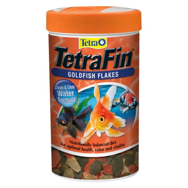 Tetra TetraFin Goldfish Flakes Clean & Clean Water Formula 1.91oz