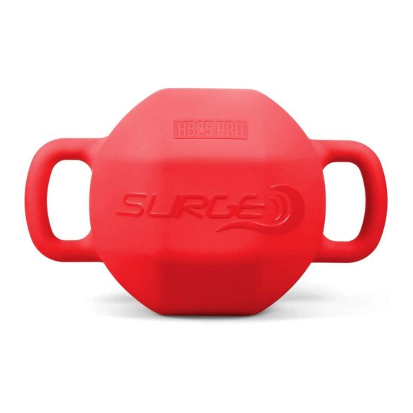 Surge Balance Enhancing Endurance Inertia Training Hydro Ball Pro, Red, 25 Lbs