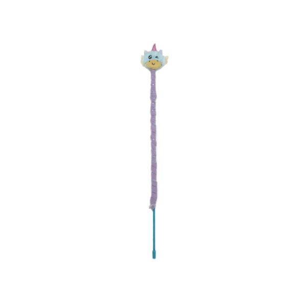 Petstages Unicorn Lure Teaser Wand Cat Toy