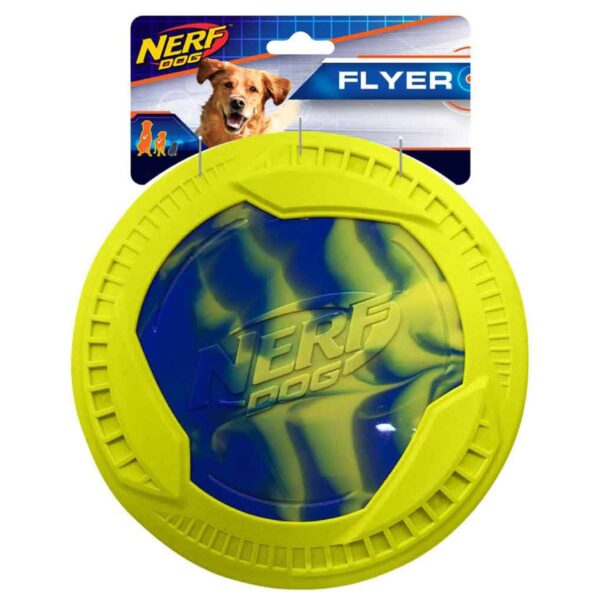 NERF Foam Swirl Megaton Disc Dog Toy