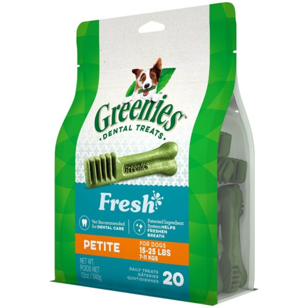 Greenies Fresh Petite Dental Dog Treats - 12oz