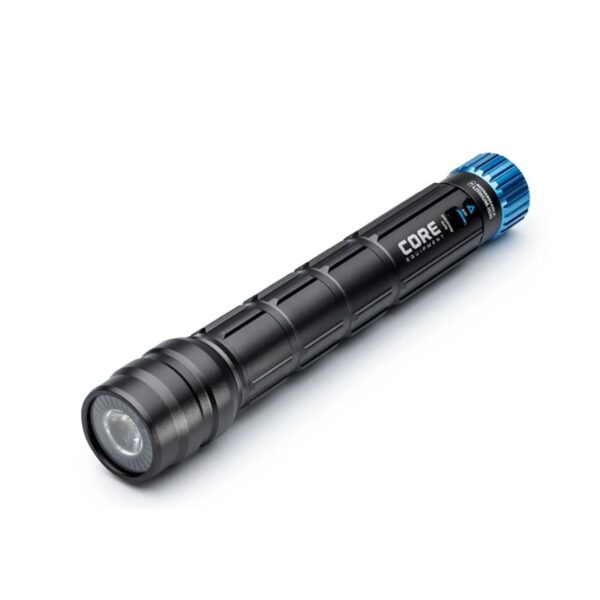 CORE 1500 Lumen CREE LED Rechargeable Camping Emergency Flashlight and 2 Lithium-Ion Batteries