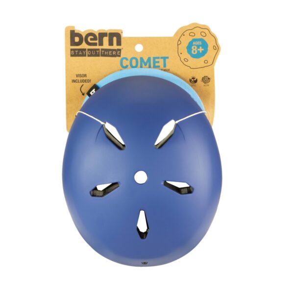 Bern Comet Kids' Helmet - Dark Blue