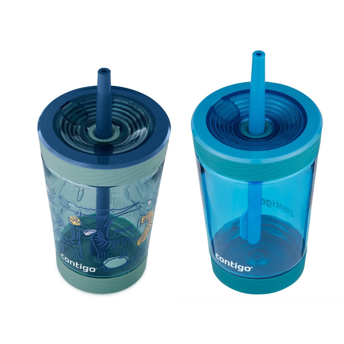 Contigo Kids Spill-Proof 14oz Tumbler with Straw and BPA-Free Plastic, Fits  Most Cup Holders and Dishwasher Safe, Gummy