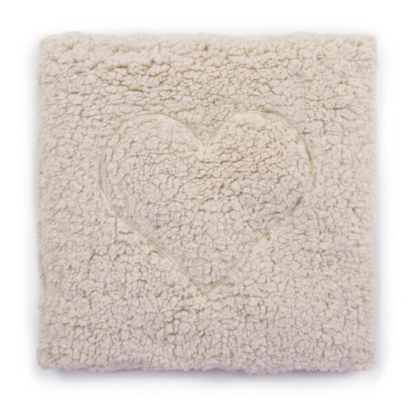 SmartyKat Crinkle Cloud Heart Stitched Crinkle Cat Mat and Bed