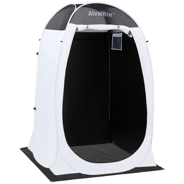 4' x 4' x 7' Pop-up Portable Outdoor Shower Tent - Alvantor