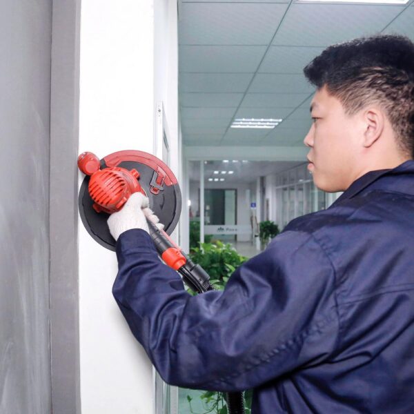 ALEKO 710-Watts Hand Held Adjustable Speed ETL Drywall Sander Paint Remover with Vacuum and LED Light