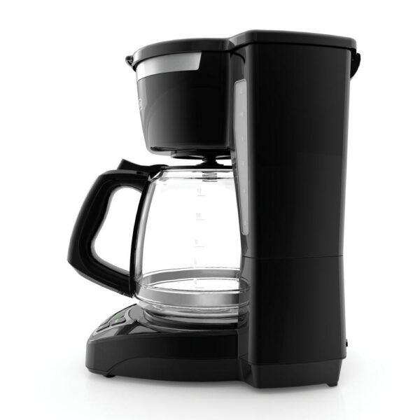 BLACK+DECKER 12-Cup Black Programmable Coffeemaker