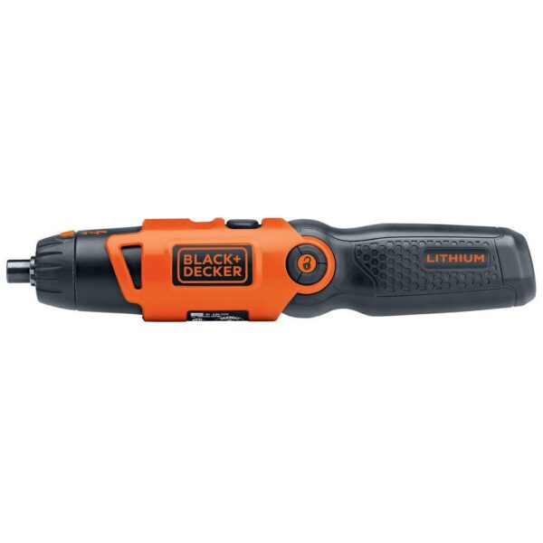 BLACK+DECKER 3.6-Volt Lithium-Ion Cordless Rechargeable 1/4 in. 3-PositIon Cordless Rechargeable Screwdriver with Charger