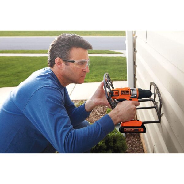 BLACK+DECKER 20-Volt MAX Lithium-Ion Cordless Drill/Driver with Battery 1.5Ah and Charger