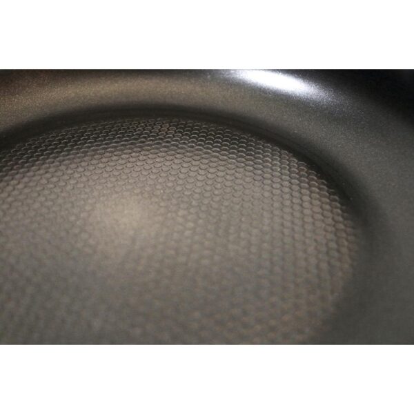 ExcelSteel Professional 12 in. Aluminum Nonstick Frying Pan in Black