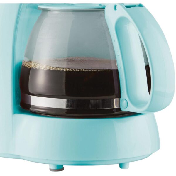 Brentwood 4-Cup Blue Coffee Maker
