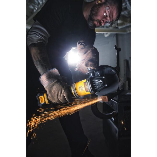 DEWALT 20-Volt MAX XR Cordless Brushless 4-1/2 in. Paddle Switch Small Angle Grinder with Kickback Brake (Tool Only)