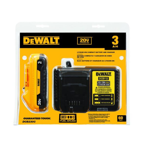 DEWALT 20-Volt MAX XR Cordless Brushless 4-1/2 in. Paddle Switch Small Angle Grinder with (1) 20-Volt 3.0Ah Battery & Charger