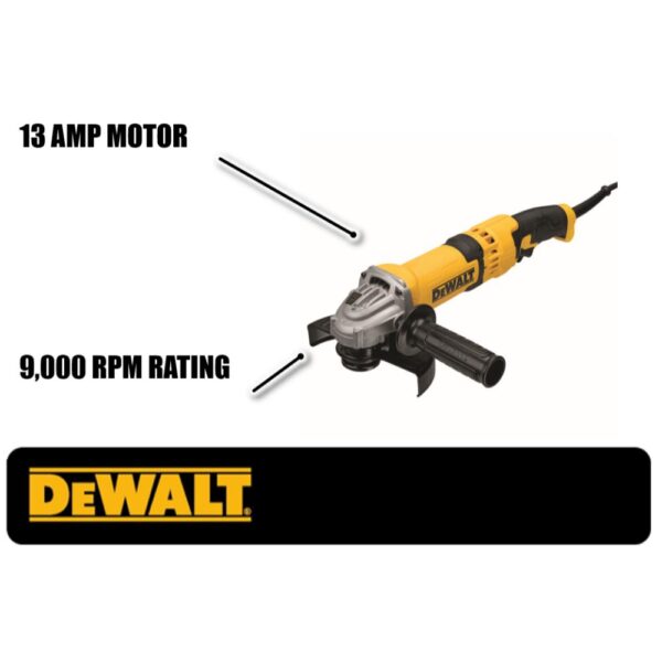 DEWALT 13 Amp Corded 4-1/2 in. Angle Grinder