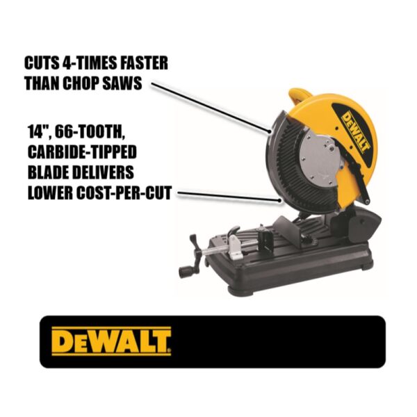DEWALT 15 Amp 14 in. (355 mm) Multi-Cutter Saw