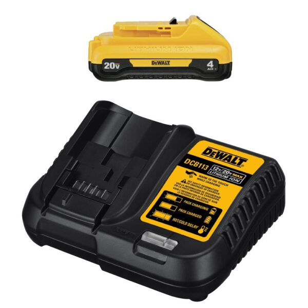 DEWALT 20-Volt MAX Cordless 6-1/2 in. Circular Saw with (1) 20-Volt Battery 4.0Ah & Charger