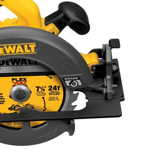 DEWALT FLEXVOLT 60-Volt MAX Cordless Brushless 7-1/4 in. Circular Saw (Tool-Only)