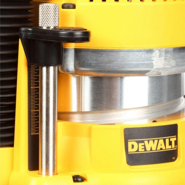 DEWALT 2-1/4 HP Electronic Variable Speed Fixed Base and Plunge Router Combo Kit with Soft Start