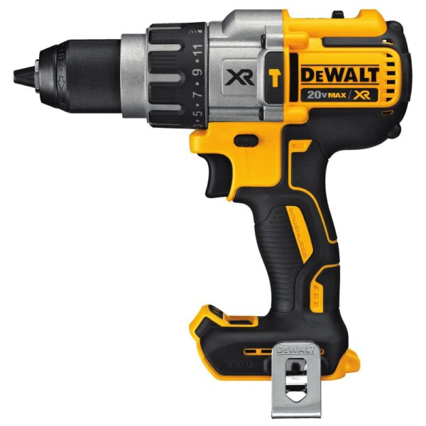 DEWALT 20-Volt MAX XR Cordless Brushless 3-Speed 1/2 in. Hammer Drill (Tool-Only)