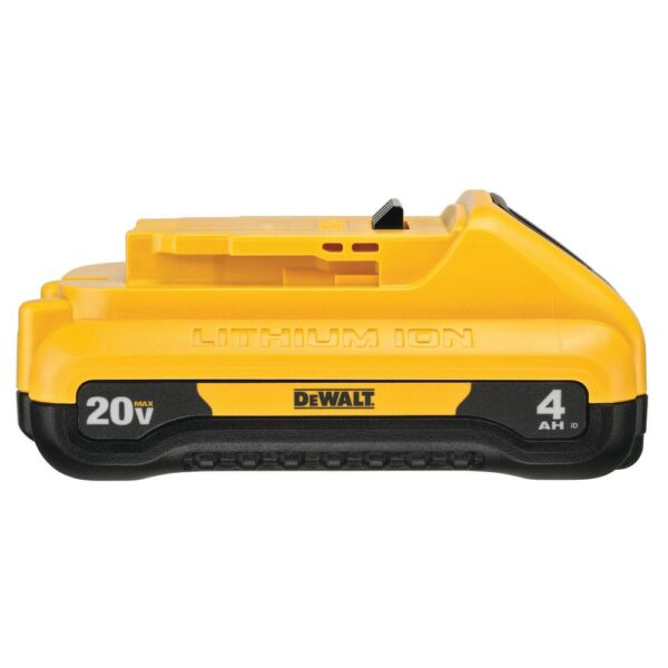 DEWALT ATOMIC 20-Volt MAX Cordless Brushless Compact 1/4 in. Impact Driver with (1) 20-Volt 4.0Ah Battery