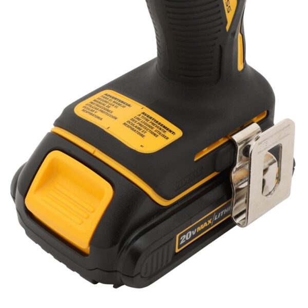 DEWALT ATOMIC 20-Volt MAX Cordless Brushless Compact 1/4 in. Impact Driver with Toughsystem Case