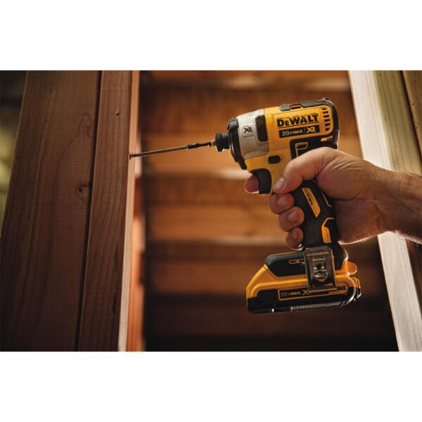 DEWALT 20-Volt MAX XR Cordless Brushless 3-Speed 1/4 in. Impact Driver with (1) 20-Volt 4.0Ah Battery