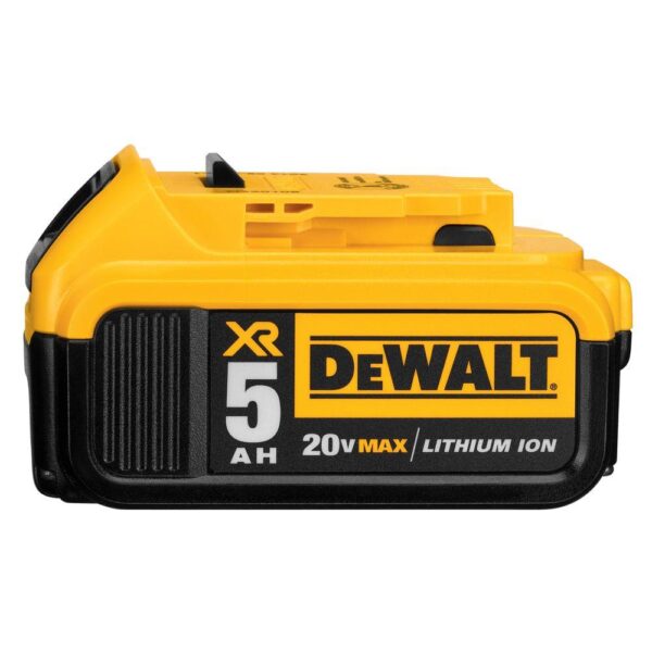 DEWALT 20-Volt MAX XR Cordless Brushless 3-Speed 1/4 in. Impact Driver, (2) 20-Volt 4.0Ah Batteries & (1) 20-Volt 5.0Ah Battery